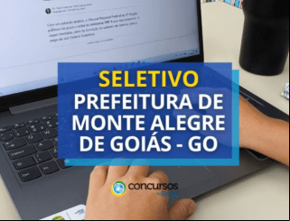 Prefeitura de Monte Alegre de Goiás abre mais de 50 vagas em processo seletivo