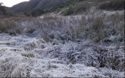 Parque Nacional do Itatiaia registra menor temperatura do ano: -9,4ºC